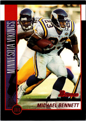2002 Bowman Michael Bennett #104