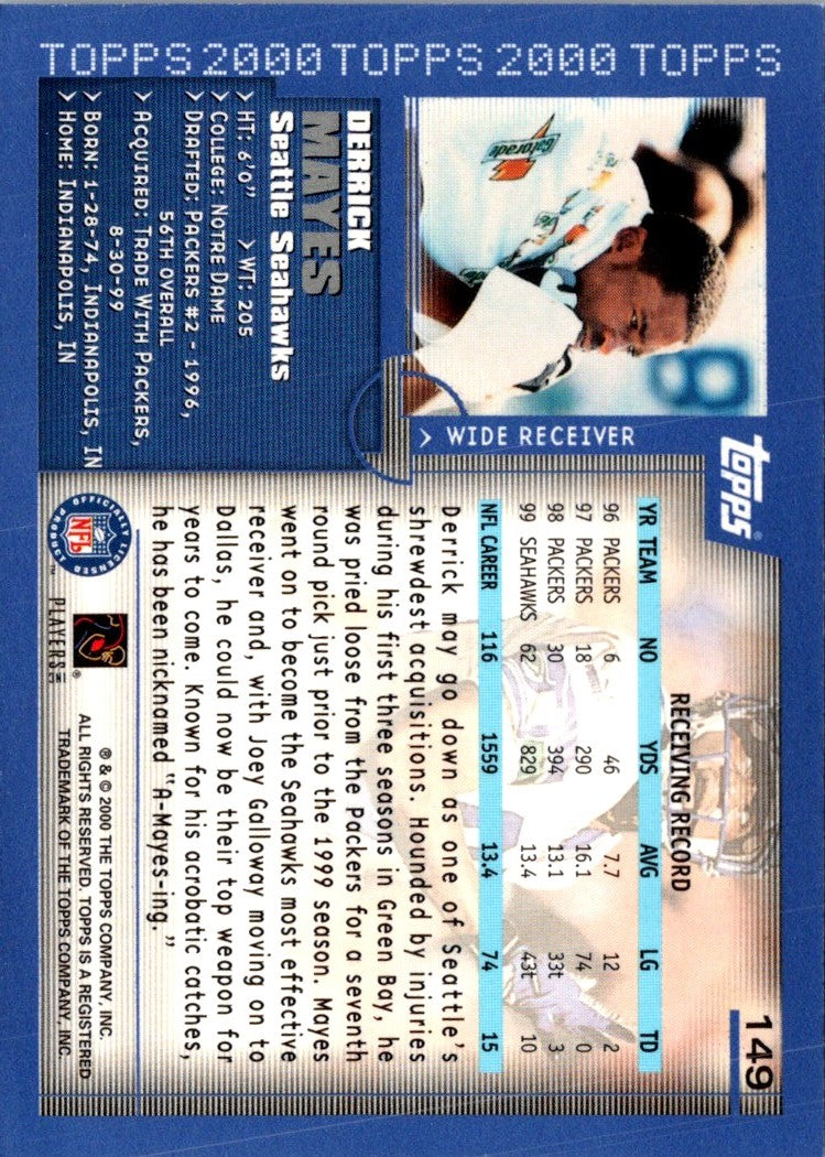 2000 Topps Derrick Mayes