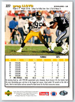 1995 Collector's Choice Greg Lloyd #227