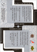 2000 Upper Deck Legends Theo Fleury/Valeri Bure #21