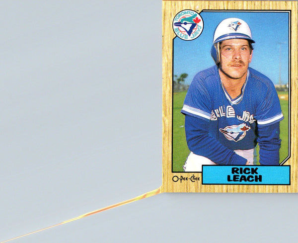 1987 O-Pee-Chee Rick Leach #5