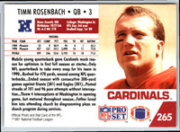1991 Pro Set Timm Rosenbach #265