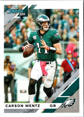 2019 Donruss Carson Wentz #202