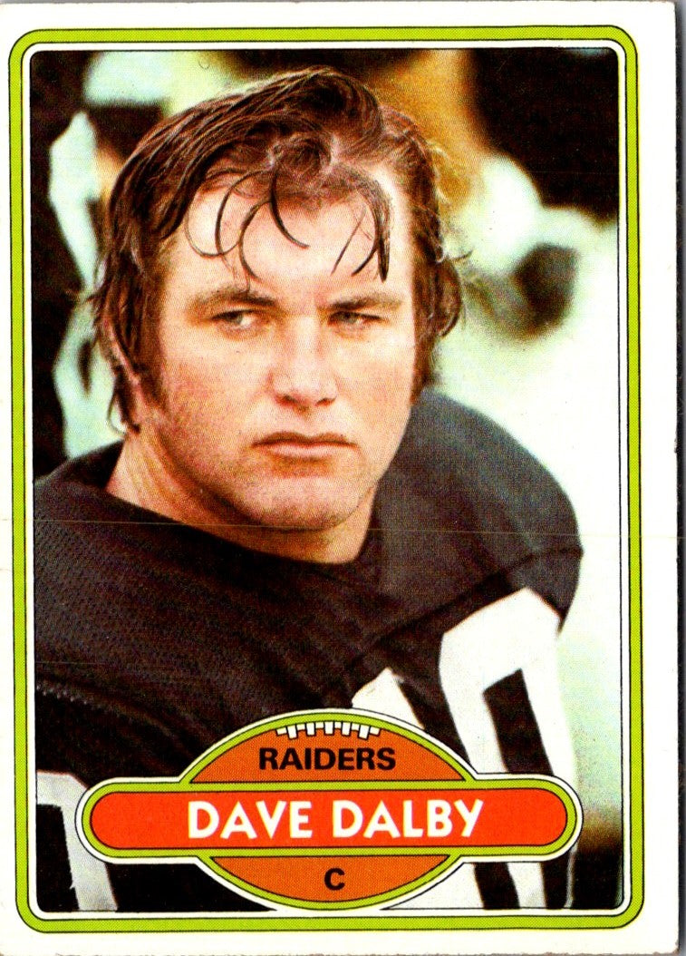 1980 Topps Dave Dalby