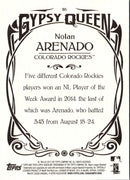 2015 Topps Gypsy Queen Nolan Arenado