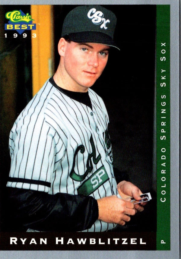 1993 Classic Best Ryan Hawblitzel #8