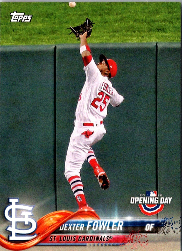 2018 Topps Opening Day Dexter Fowler #95