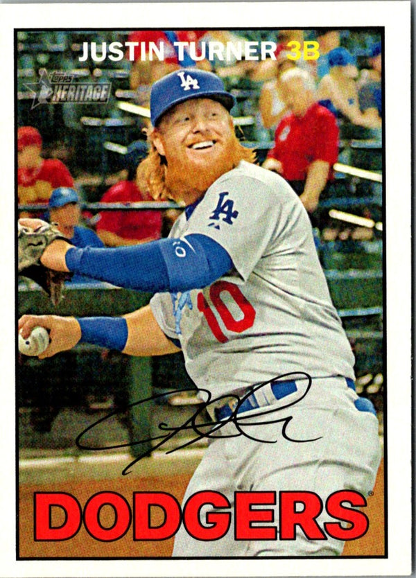 2016 Topps Heritage Justin Turner #260