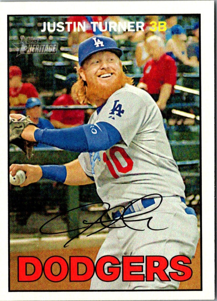 2016 Topps Heritage Justin Turner