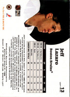 1991 Pro Set Jeff Lazaro #13 Rookie