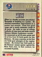 1993 Pro Set Power Update Prospects Jason Elam #PP60