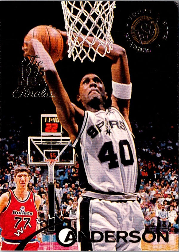 1994 Stadium Club Super Teams NBA Finals Willie Anderson #206