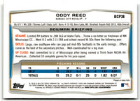 2014 Bowman Chrome Prospects Cody Reed #BCP38