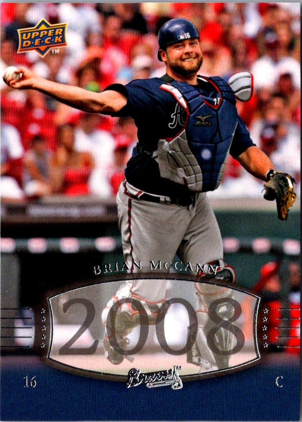 2008 Upper Deck Timeline Brian McCann #290