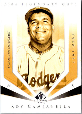 2004 SP Legendary Cuts Roy Campanella #105
