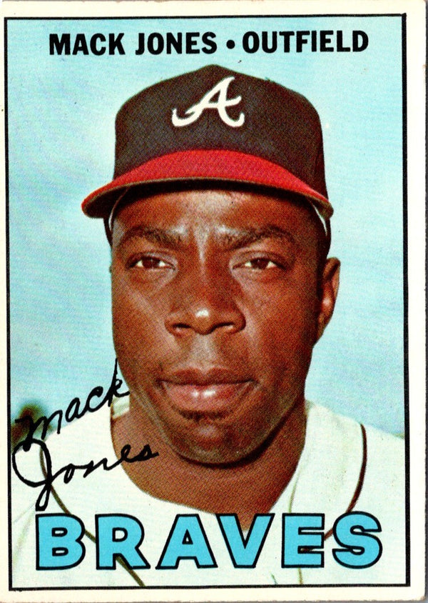 1967 Topps Mack Jones #435 VG-EX+