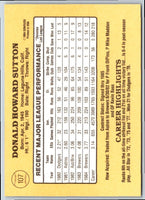 1985 Donruss Don Sutton #107