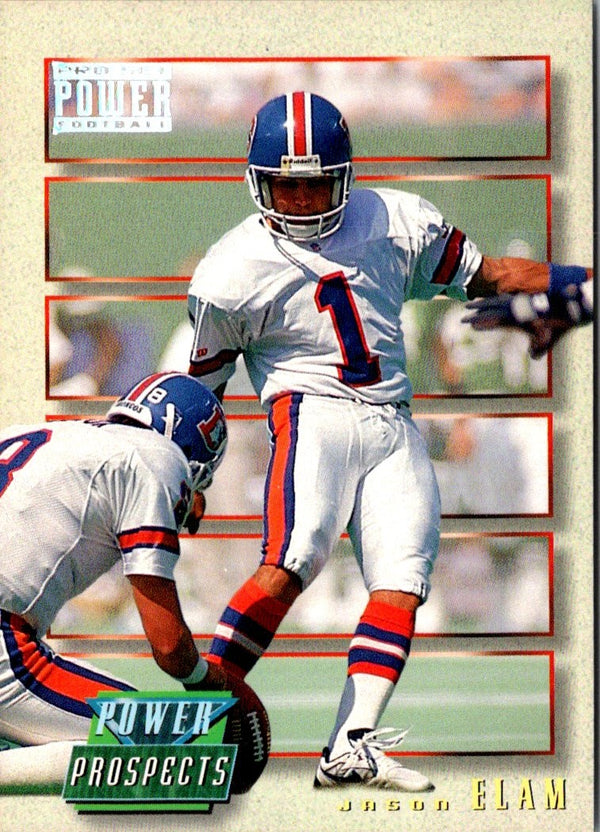1993 Pro Set Power Update Prospects Jason Elam #PP60