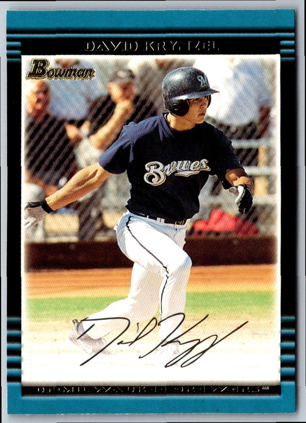 2002 Bowman Dave Krynzel #153