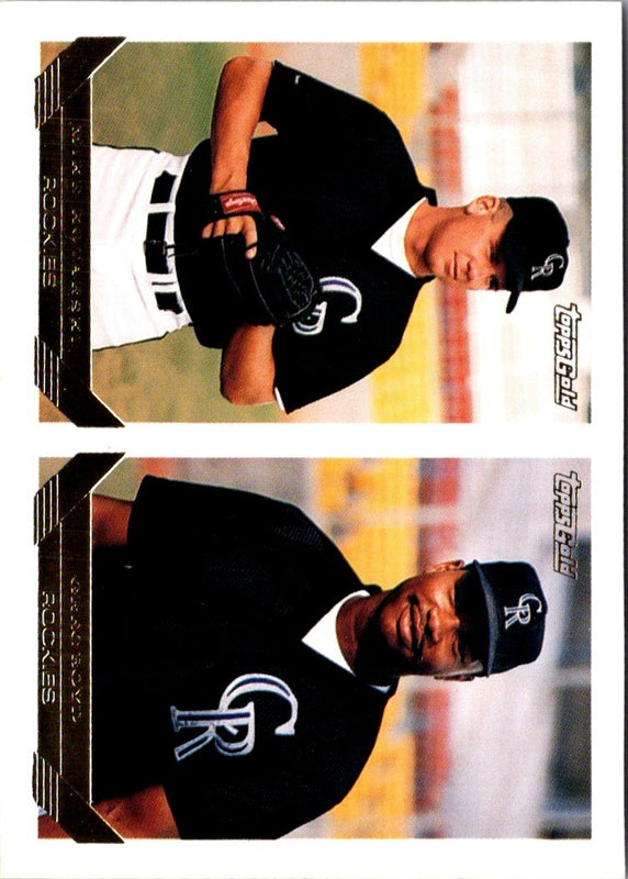 1993 Topps Gold Mike Kotarski/Greg Boyd #621