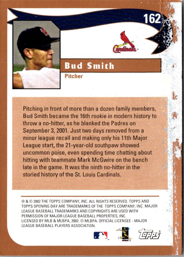 2002 Topps Opening Day Bud Smith