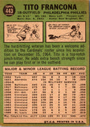 1967 Topps Tito Francona