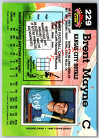 1992 Stadium Club Brent Mayne #229