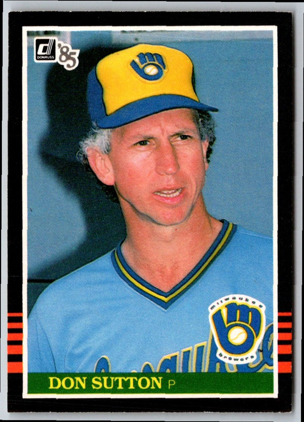 1985 Donruss Don Sutton #107