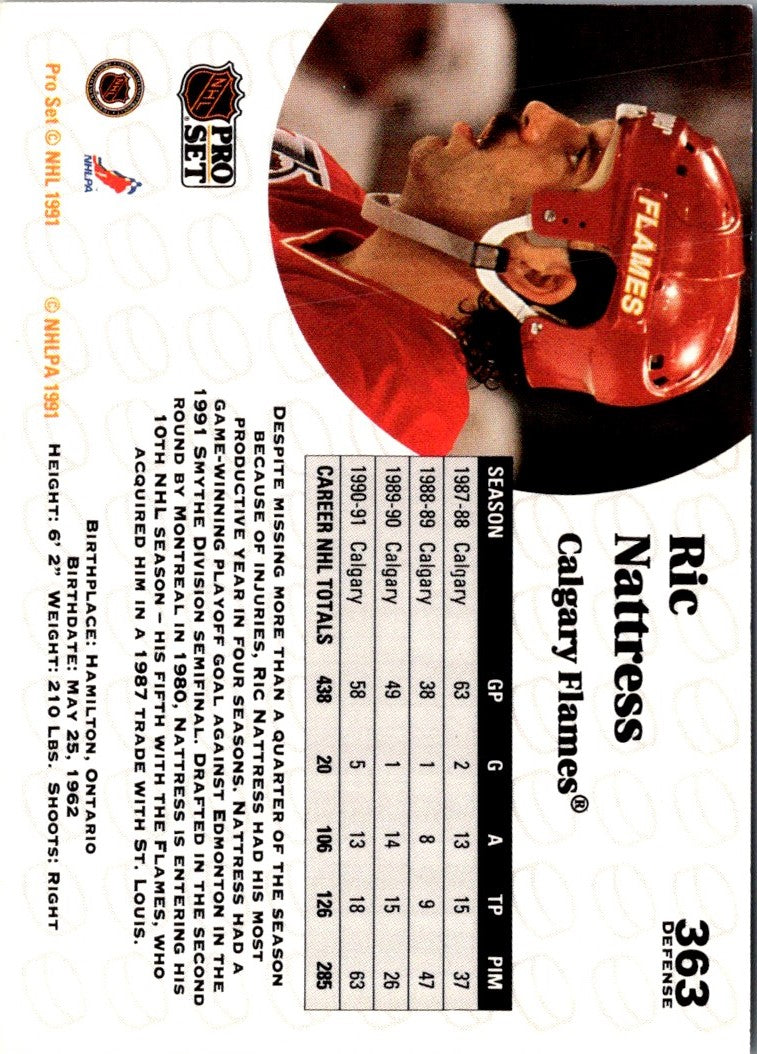 1991 Pro Set Ric Nattress