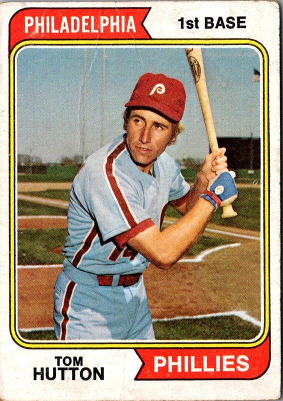 1974 Topps Tom Hutton #443