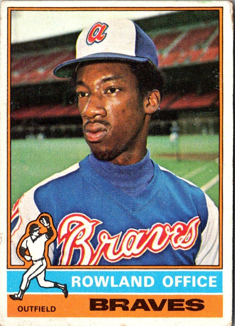 1976 Topps Rowland Office