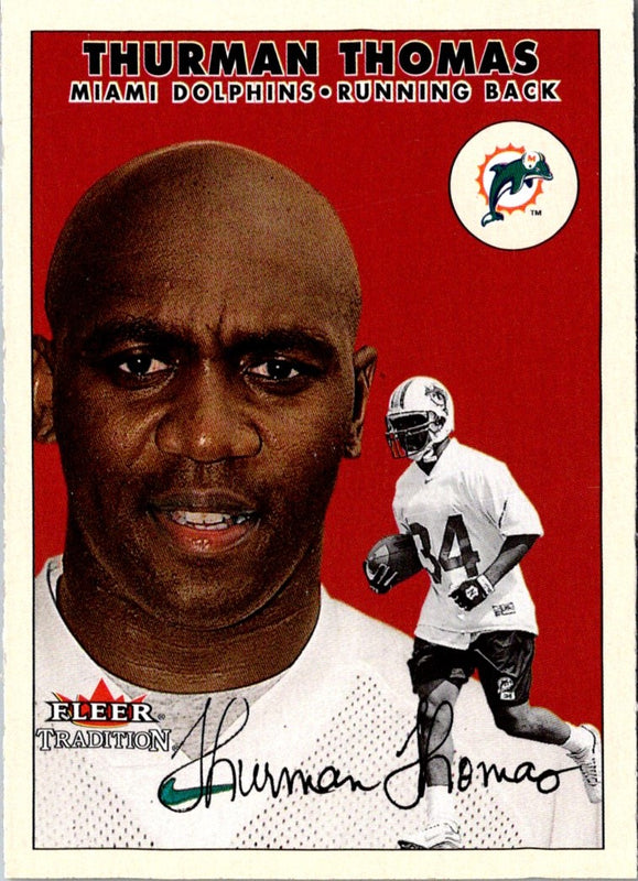 2000 Fleer Tradition Thurman Thomas #288
