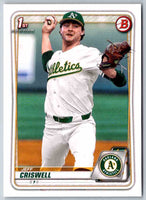 2020 Bowman Jeff Criswell #BD-134