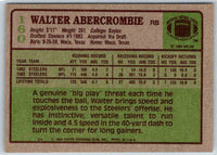 1985 Topps Walter Abercrombie #160