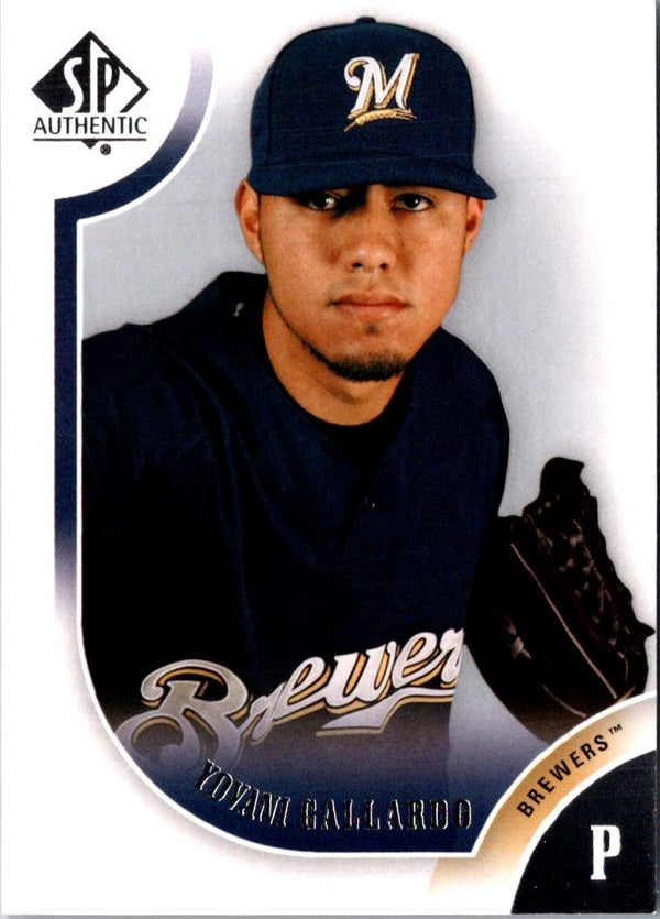 2008 Upper Deck Yovani Gallardo #53