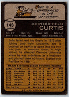 1973 Topps John Curtis #143