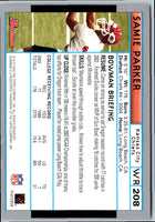 2004 Bowman Samie Parker #208 Rookie