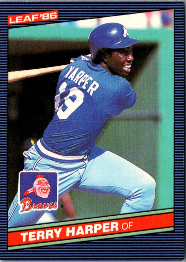 1986 Leaf Terry Harper #246