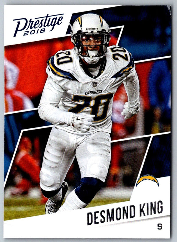 2018 Panini Prestige Xtra Points Green Desmond King #123