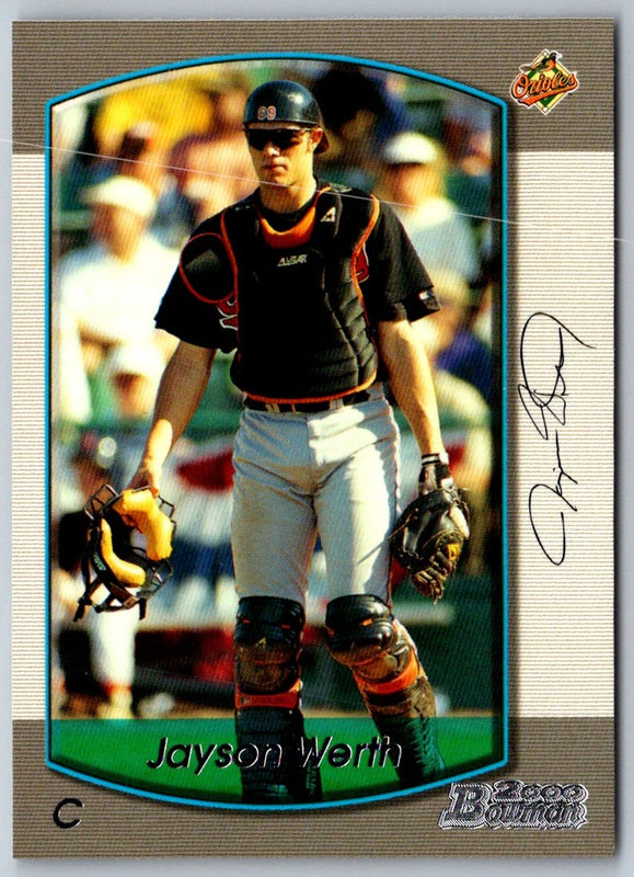 2000 Bowman Jayson Werth #177