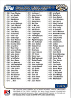 2006 Topps Checklist #1 OF 3
