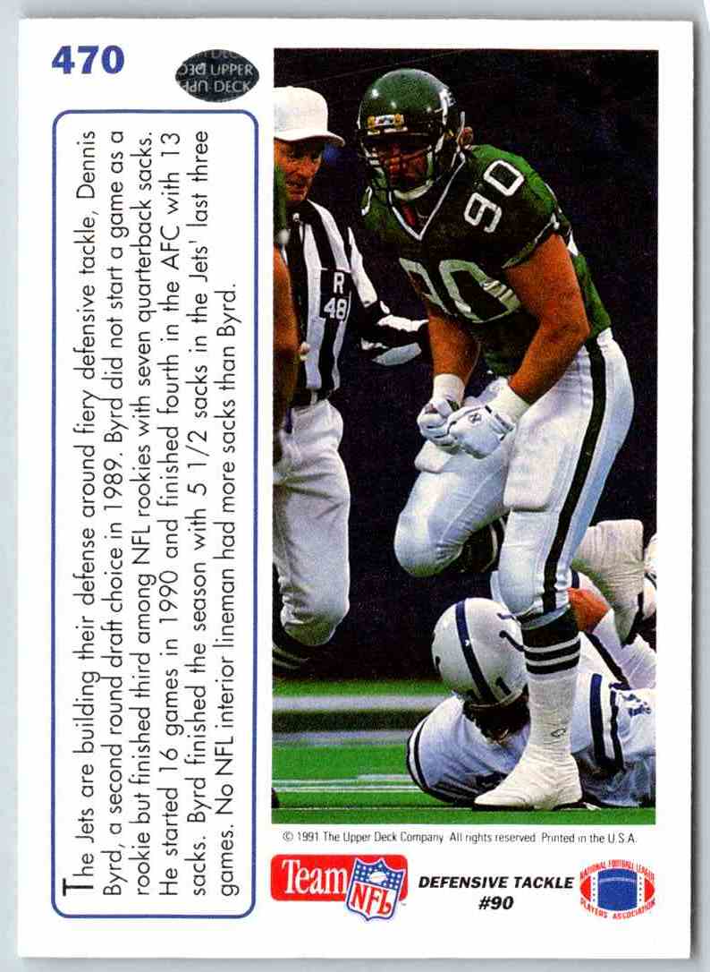 1991 Upper Deck Dennis Byrd