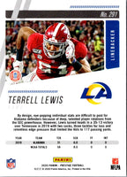 2020 Panini Prestige Terrell Lewis #291 Rookie