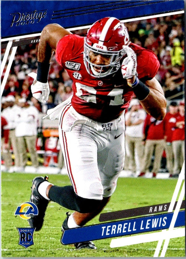 2020 Panini Prestige Terrell Lewis #291 Rookie