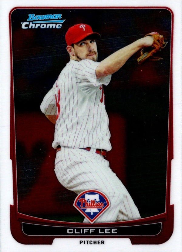 2012 Bowman Chrome Cliff Lee #201