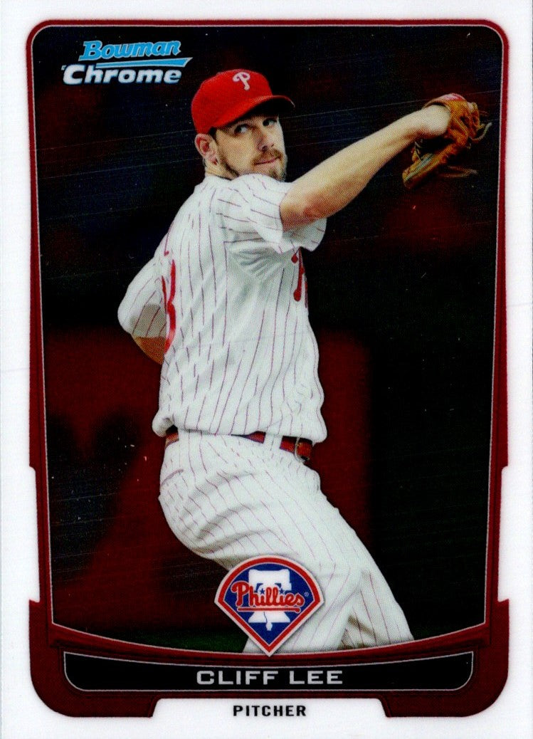 2012 Bowman Chrome Cliff Lee