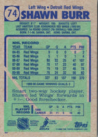 1990 Topps Shawn Burr #74
