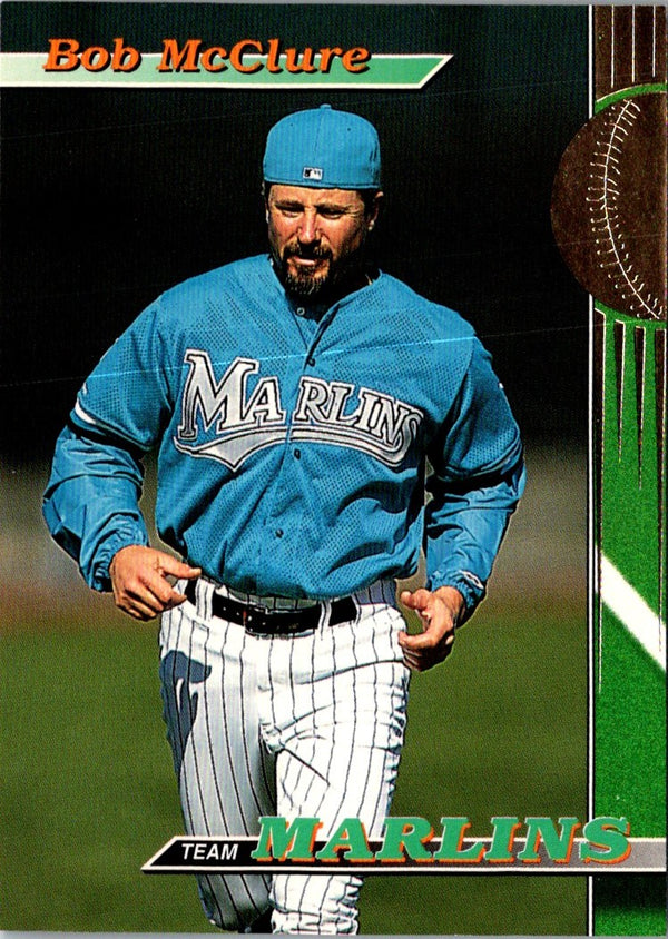 1993 Stadium Club Florida Marlins Bob McClure #3
