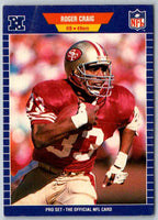1989 NFL Proset Roger Craig #372