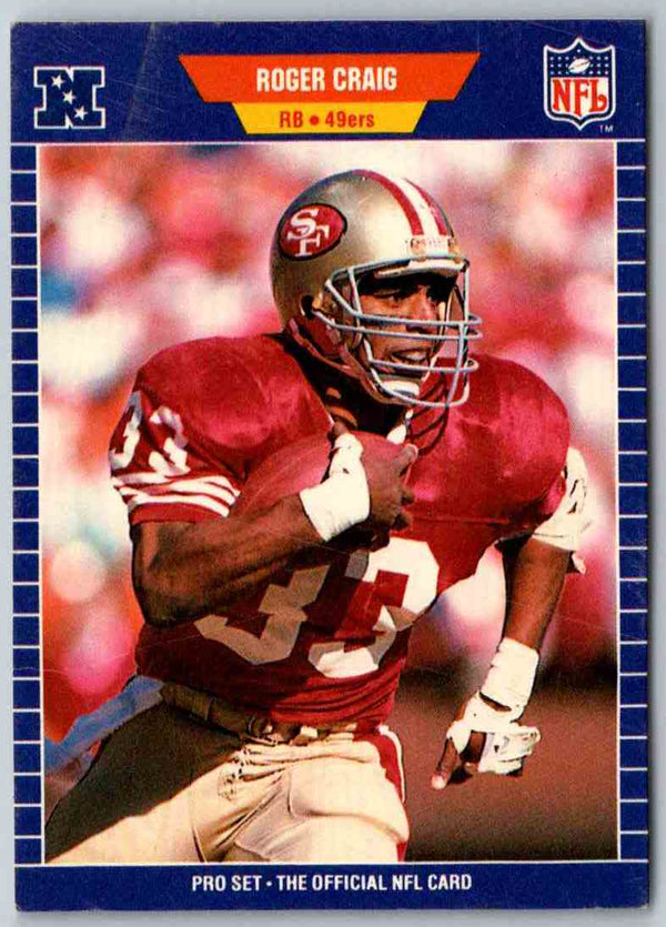 1989 NFL Proset Roger Craig #372